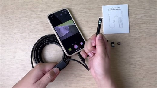 Watch Endoscope camera with light on Amazon Live