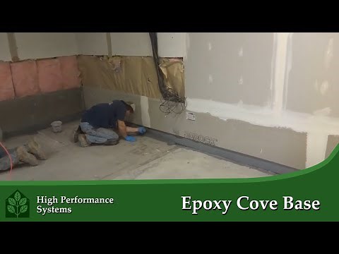 Epoxy Cove Base Installation | Seamless & Hygienic Commercial Flooring