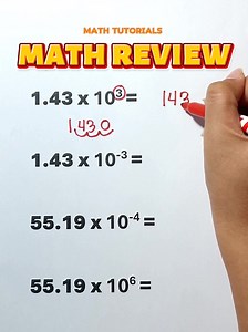 7.9K views · 199 reactions | Scientific Notation to Standard Form ‼️ #Math #mathteachergon #MathematicsChallenge #mathhacks #mathteachergon #basicmath #mathtricks #mathtechnique #scientificnotation #akositeachergon | Math Tutorials | Facebook