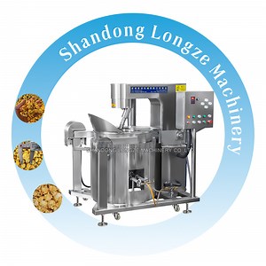 [Hot Item] Industrial Gas Heated Popcorn Machine Professional Popcorn Making Machine for Commercial Price