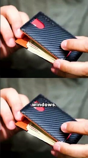 15,000+ People RAVE About This $0.6 Inch Amazon Wallet Find! #amazonproducts #amazonfinds