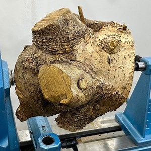 Woodturning Found Wood Auctioned For £2600 | DIY & Crafts