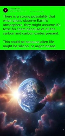Aliens might find Earth's atmosphere toxic