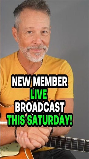 New Member Live Broadcast This Saturday 1pm Central!