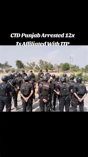 CTD PUNJAB ARRESTED 12X INDIVIDUALS AFFILIATED WITH THE TTP #punjabgovt #punjabcabinet