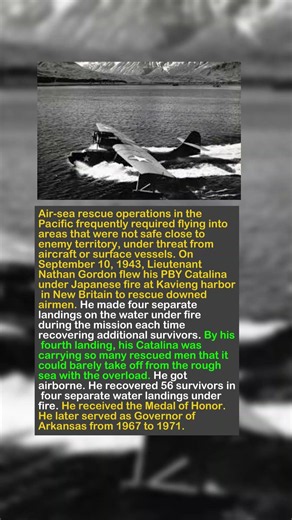 56 Survivors Saved From Sharks — While Under Fire