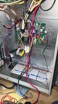 How to diagnose a bad reverse air flow switch on a trane unit