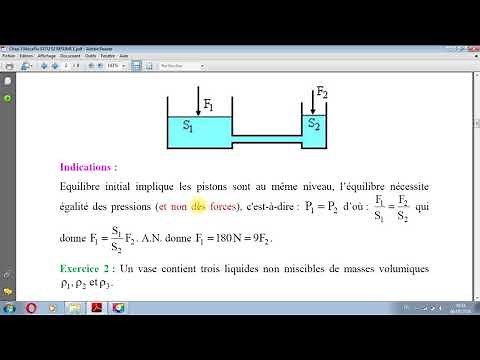 Ch3 Video 1 RESUME Hydrostatique