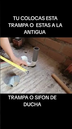 SHOWER TRAP INSTALLATION #construction #SHOWERTRAP #installation #CHIFUCONSTRUCCIONES