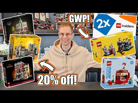 Latest Details on Lego Insiders Weekend Deals (2x Points, GWP, Sales, & More!)