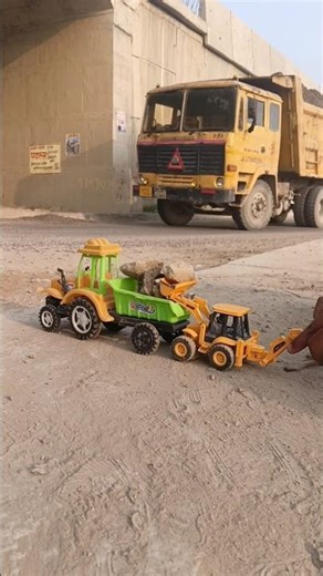 🔔 mini Remote Control JCB VS Dumper Truck unboxing testing Review 😱|| #jcb