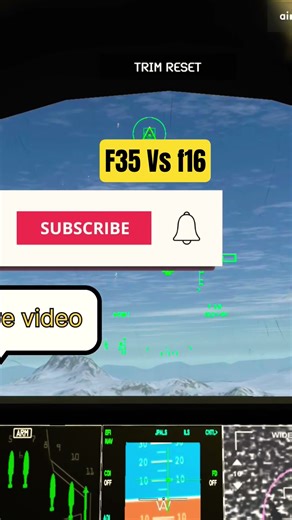 F-35 vs F-16: The Ultimate Flight Sim Showdown#shorts#tranding#viral