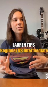 What is the difference between a beginner and an intermediate guitar player? Find out on this video #Laurentips | Lauren Bateman