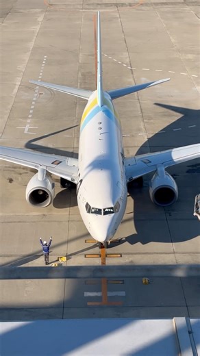 【長いけど見て！】エアドゥ B737-700 スポットイン✈️#仙台空港 #b737 #airdo #aviation #スポット #fishair