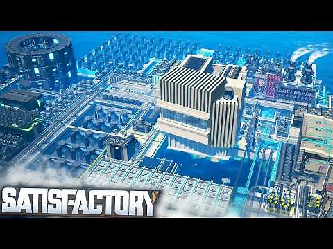 1,200 Hours in 10 Minutes! - Satisfactory 1.2 World Tour