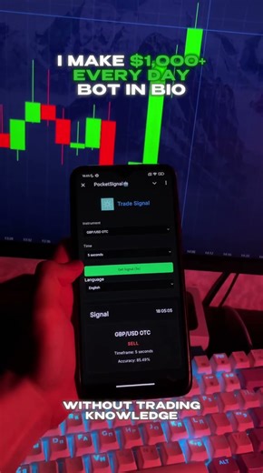 Pocket Option AI Trading Bot | Live Trading Signals 2026 #trading #ai #bot #AITradingBot