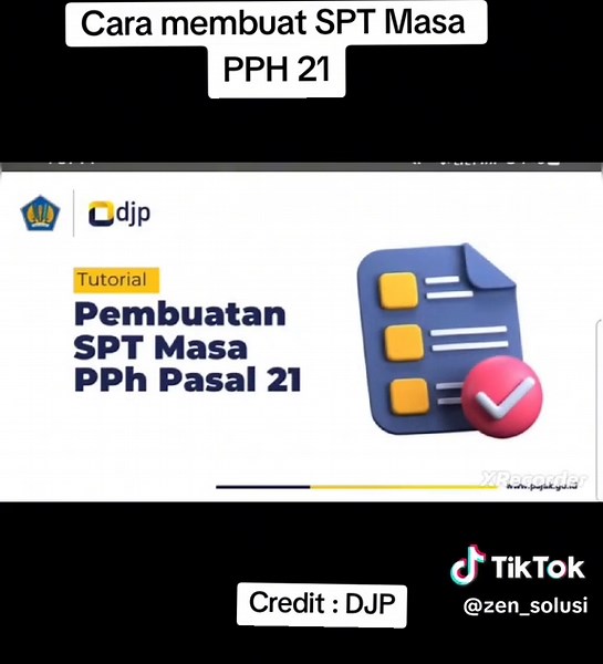 Tutorial SPT Masa PPH 21 di Coretax