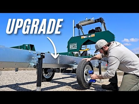 Sawmill Trailer Build