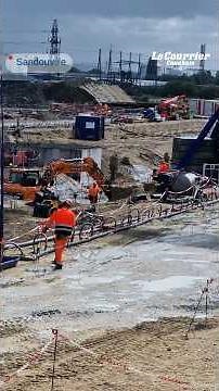 RTE a lancé à la construction du plus grand poste électrique sous enveloppe métallique de France