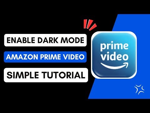 How To Enable Dark Mode In Amazon Prime Video