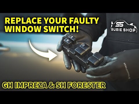 Fix Your Faulty Window Switch On your Subaru Impreza/ Forester