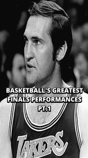 JERRY WEST WAS A CERTIFIED BUCKET | GREATEST FINALS PERFORMANCES PT.1 #nba #basketballhistory