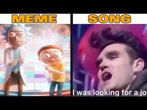 I Was Looking For A Job Meme vs Original Song