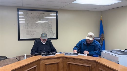 ‼️Muskogee County Commissioners Ken Doke and Kenny Payne vote to declare an Emergency ahead of the forecasted weather. Watch this to learn more ⬇️ | Muskogee County