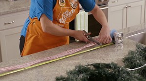 How to Make a Triple Wreath Door Hanger