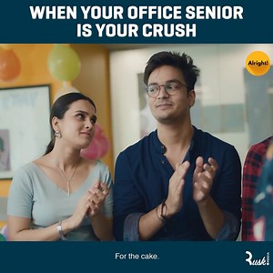 When your office senior is your crush | Alright
