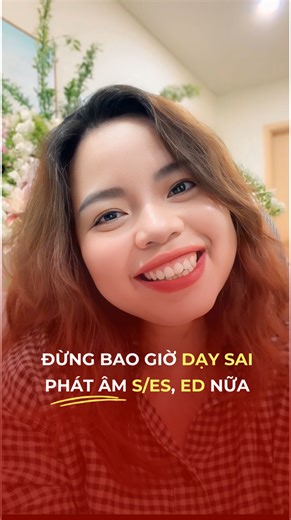 Quy tắc phát âm s/es và ed cực đơn giản, nếu ta hiểu bản chất của nó. Các thầy cô ơi, nếu mình đã từng đc dạy sai, thì giờ là lúc ngừng dạy sai cho học sinh của mình! Cùng nghe cô Hong Le giải thích ngắn gọn về quy tắc phát âm s/es, ed và cách dạy hiệu quả cho học sinh thầy cô nhé! | Trainer Hồng Lê