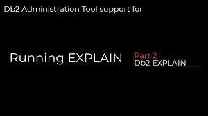 Db2 Administration Tool: Running EXPLAIN