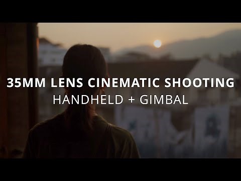 My favorite filmmaking lens! Sony 35mm f1.8 Handheld + Gimbal Tutorial