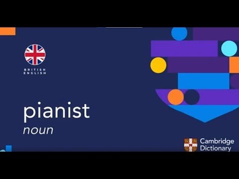 How to pronounce pianist noun | British English and American English pronunciation