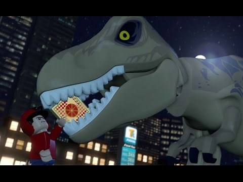 LEGO Jurassic World Walkthrough Part 10: T. Rex in San Diego! (The Lost World Finale)