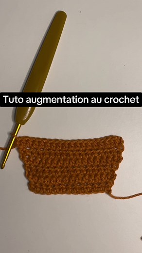 Tuto Crochet : Augmentations en Point Demi-Brides