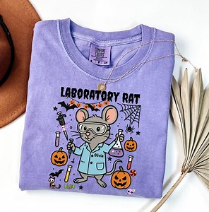 Halloween Lab Tech Tshirt, Laboratory Rat Shirt Funny Lab Tech Shirt, Gift for Laboratory Tech, Fall Lab Tech Tee, Laboratory Halloween Tee - Etsy