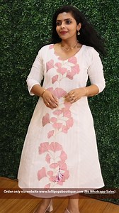 24K views · 196 reactions | Yeame Chembakam Ethnic Attire Code:10812 Fabric :Zari Line Cotton Style :A-Line Features :Body With Lining 2 Side Pockets Embroidery Details Dispatch starts after 35 working days !!! It would take upto 45-50 working days to reach on hand Size - XS - 4XL Place order via the website / App only Price - 1399.00 NO WHATSAPP SUPPORT! NO WHATSAPP SALES! | Lollipopz Boutique | Facebook