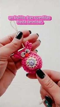 Mini Owl Rag Doll Keychain 🦉 Quick and cute 🦉 Step-by-step instructions here #owl #crochet #amigu...