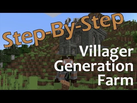 Infinite Villager Generation Farm Tutorial - Minecraft Exploration - Episode 6 #minecraft #howto