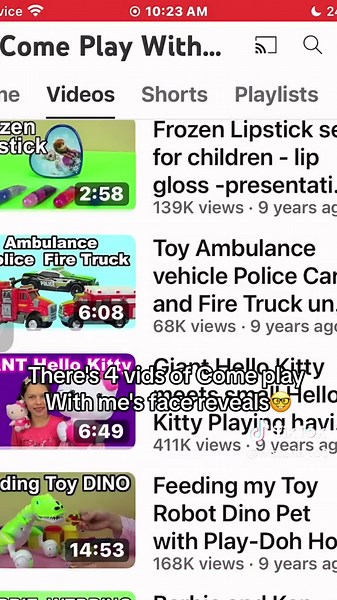 Come Play With Me Face Reveal Videos Compilation