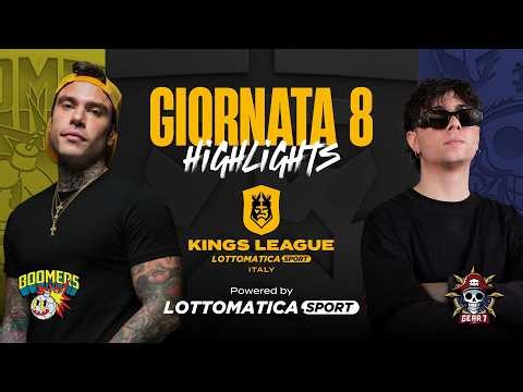 BOOMERS vs GEAR 7 FC | Highlights | Round 08 | Split 2 | KINGS LEAGUE LOTTOMATICA.SPORT ITALY