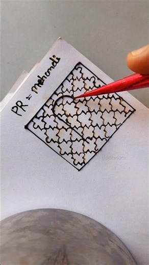 easy latest Arabic mehandi design for back hand#mehndi​ #hennadesign​#mehandi​#shorts#youtubeshorts