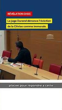 Le juge Durand : supprimer l'appel à témoignages est immoral