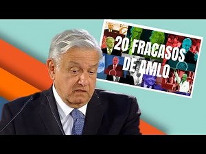 20 fracasos de AMLO