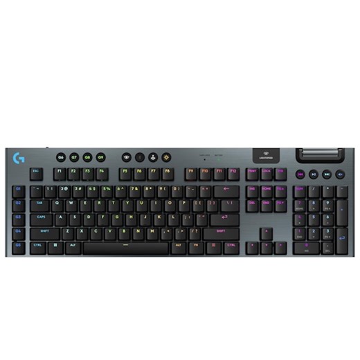 Logitech G915 X LIGHTSPEED RGB Wireless Low-Profile Gaming Keyboard (Black)