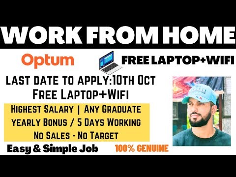 📣 Optum Hiring 2025 | Permanent Work From Home 🏠 | Free Laptop + Wifi 💻📶 | Easy & Simple Job 🔥