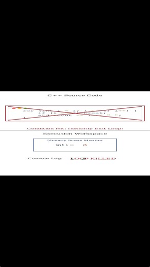 Break vs Continue in C++ | C++ Loops Explained in 60 Seconds #shorts