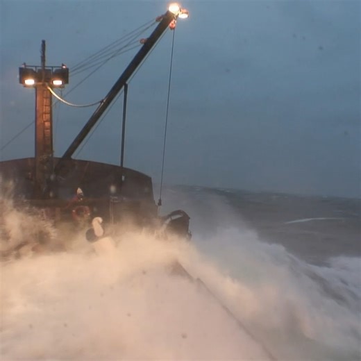 274K views · 3.8K reactions | Massive rogue waves slam the boat, one wrong step and the crew could get swept straight off the deck 呂 #DeadliestCatch | Love Adventure | Facebook