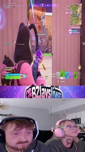 🔥Married Couple Getting it #fortnite #gamingshorts #fortniteclips